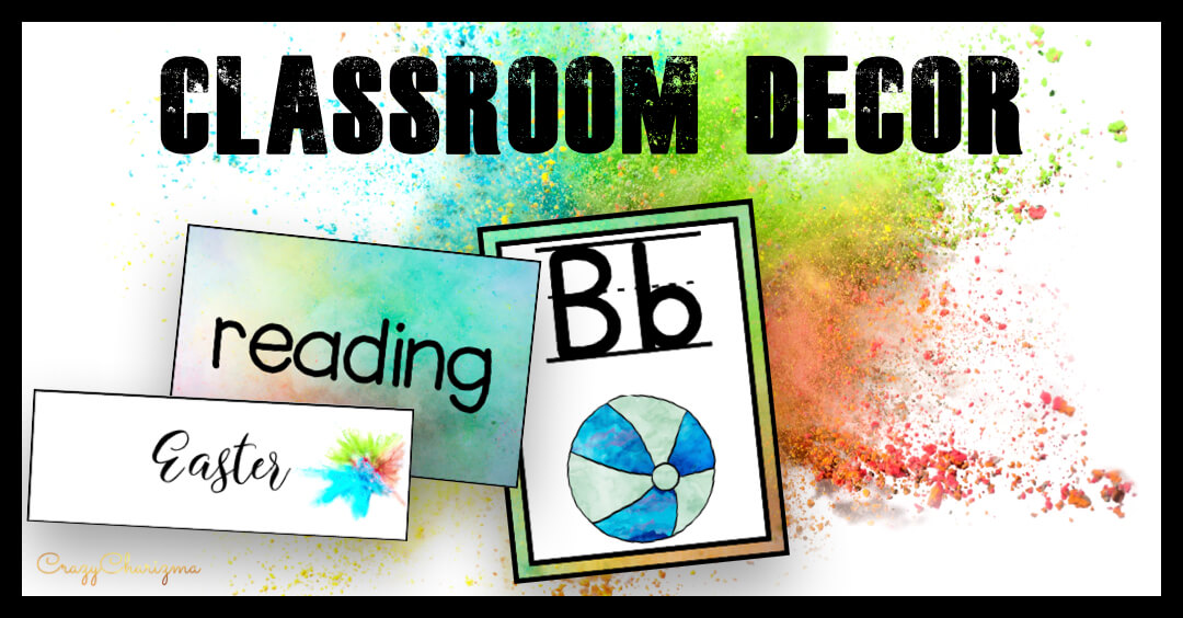 Classroom Decor Templates