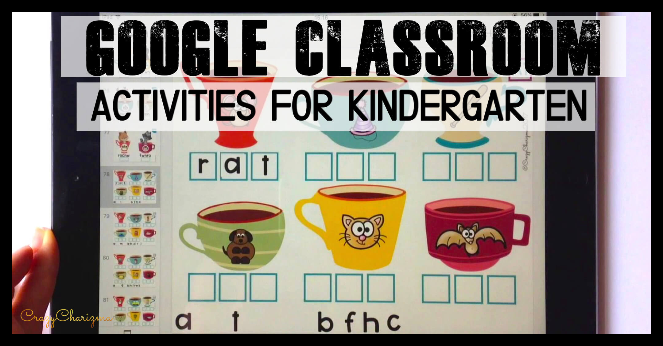 Google Classroom Activities for Kindergarten Phonics Games