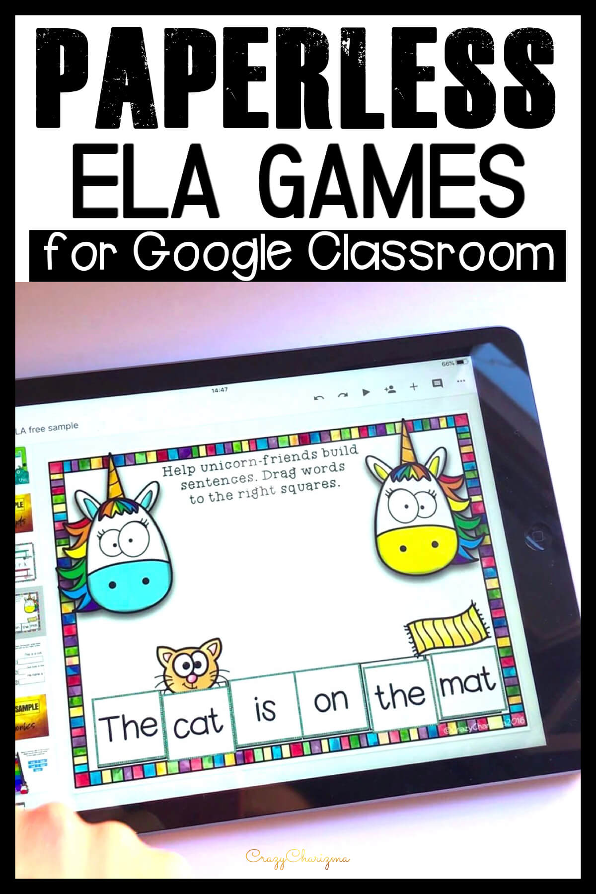 Google Classroom Activities for Kindergarten: Looking for Word Work activities? Need to practice sight words, word families and phonics? Use these reading activities for Google Classroom™. Perfect for guided reading groups, literacy centers and 1:1 work.