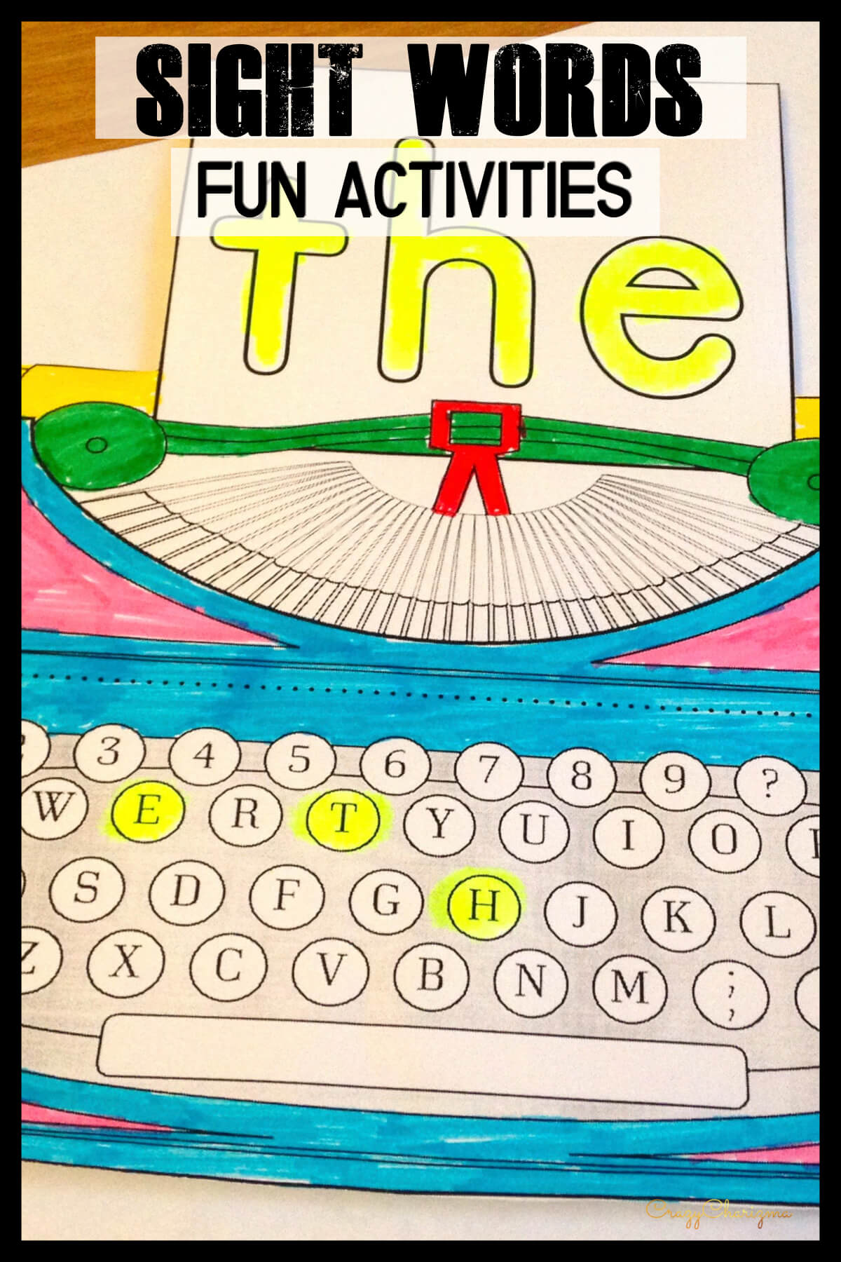 Teaching sight words is difficult? Nope! The Journeys kindergarten sight words set is something you've been looking for. Engaging. Fun. Versatile. #CrazyCharizma #HandsOnActivitiesForKids #SightWords #PhonicsActivities