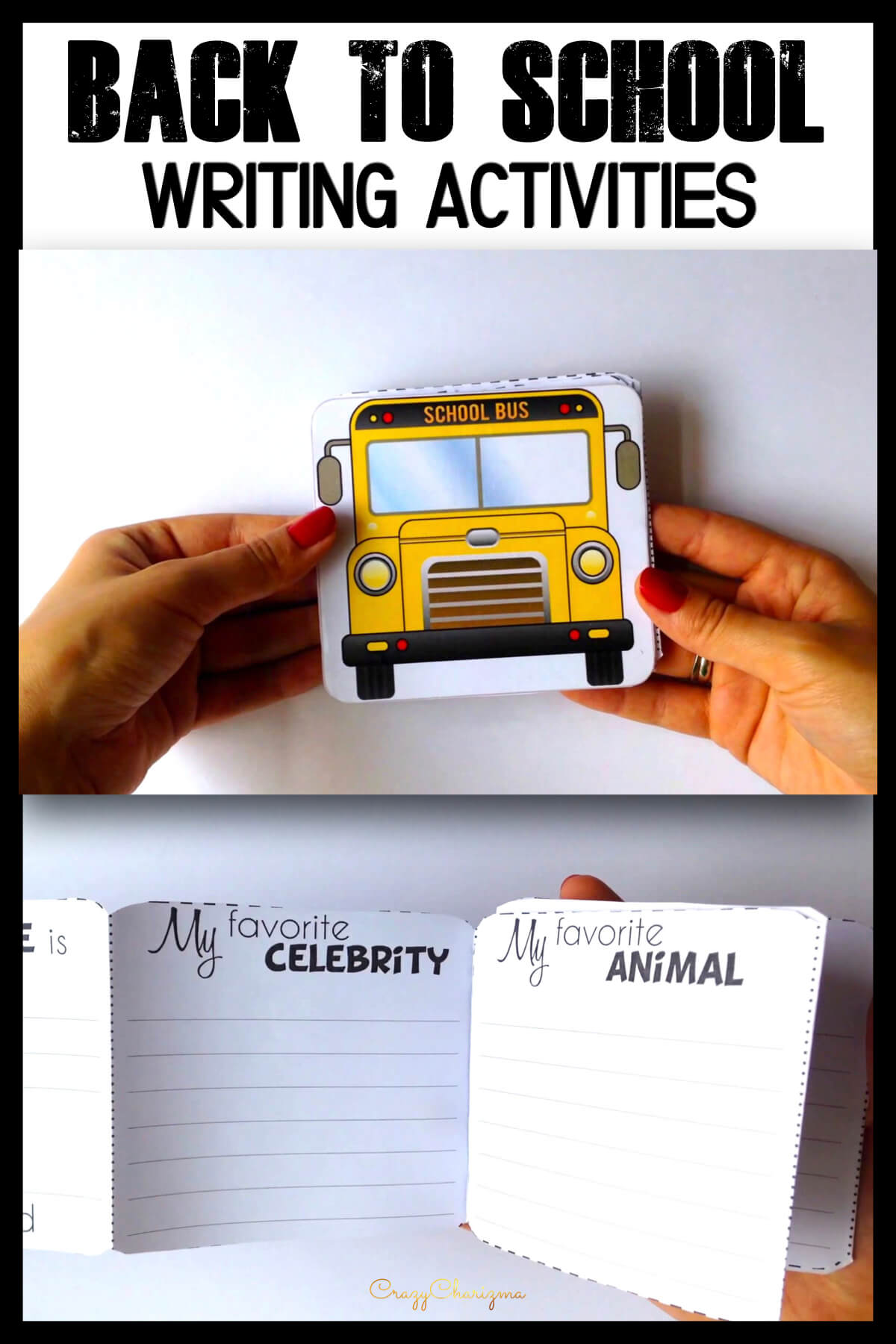 Would you like to have fun during Back To School lessons? Use these interactive BUSes. Kids of primary and elementary school will love to create a SMALL or a BIG BUS and practice writing.