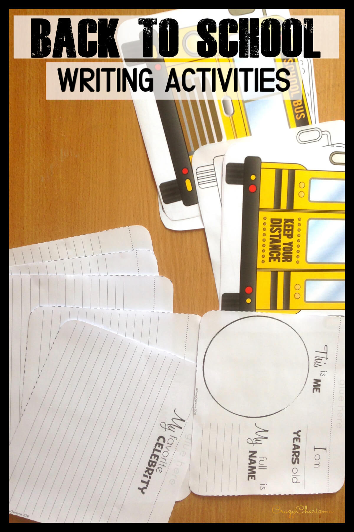 Would you like to have fun during Back To School lessons? Use these interactive BUSes. Kids of primary and elementary school will love to create a SMALL or a BIG BUS and practice writing.