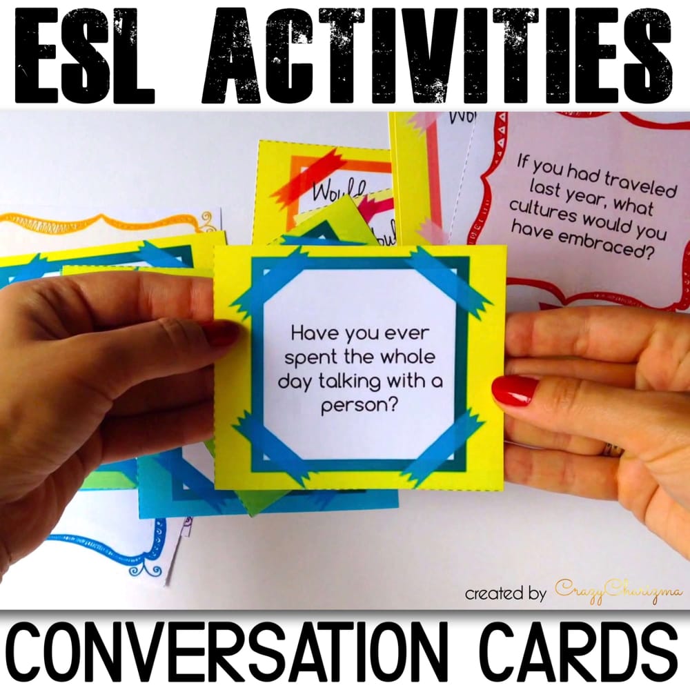 Inspire and make your students speak. Build their conversational confidence with these Have you ever? conversation cards. Practice both grammar and speaking or use the questions as writing prompts!