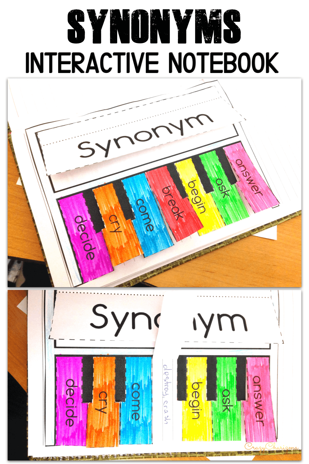 Here's a creative way to practice synonyms! Use these activities for early finishers, center work, whole class, homework or test prep.