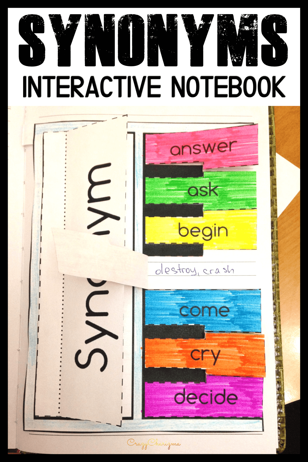 Here's a creative way to practice synonyms! Use these activities for early finishers, center work, whole class, homework or test prep.