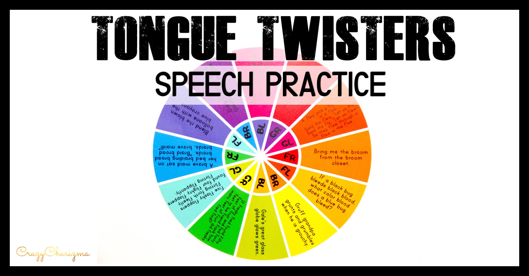 60 Tongue Twisters to Improve Pronunciation | CrazyCharizma