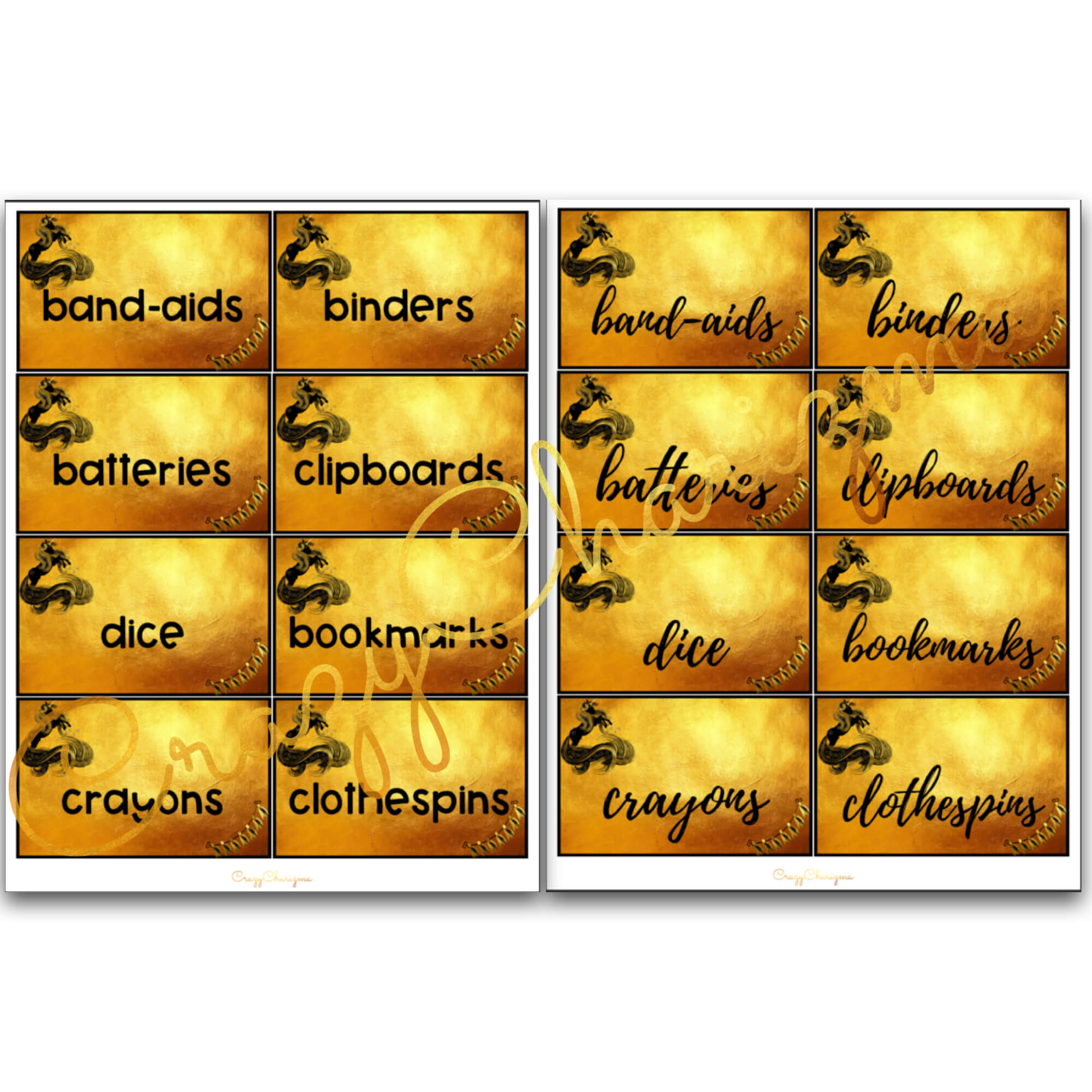 Looking for bright and clear EDITABLE supply labels? Spice your classroom with this visually appealing classroom decor!