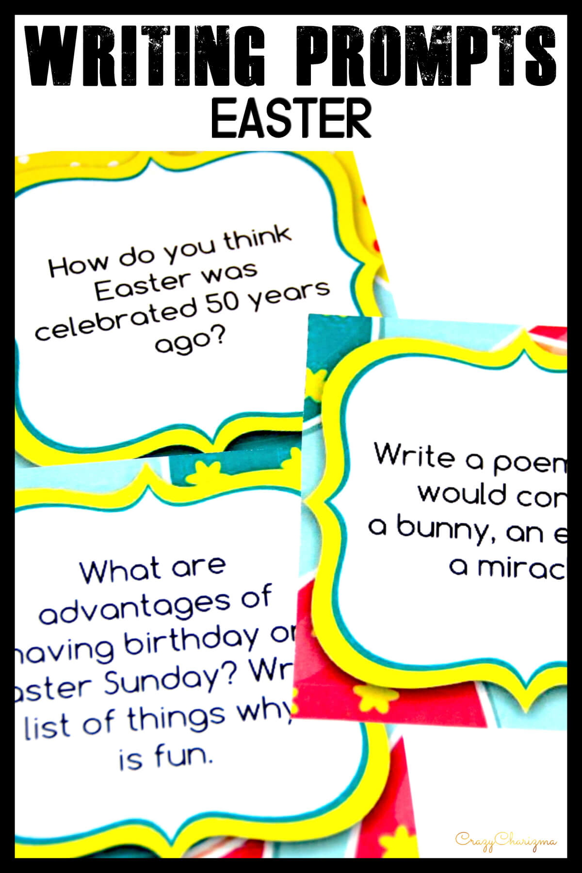 Celebrate Easter in your classroom and provide students with writing tasks and ideas. The packet contains narrative, informational and opinion writing prompts for teens. The prompts can be used as Writing Centers, as well as with adults during ESL lessons.