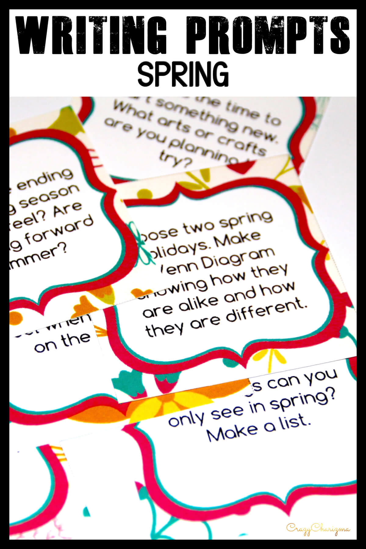 Celebrate SPRING in your classroom and provide students with writing tasks and ideas. The packet contains narrative, informational and opinion writing prompts for teens. The prompts can be used as Writing Centers, as well as with adults during ESL lessons.