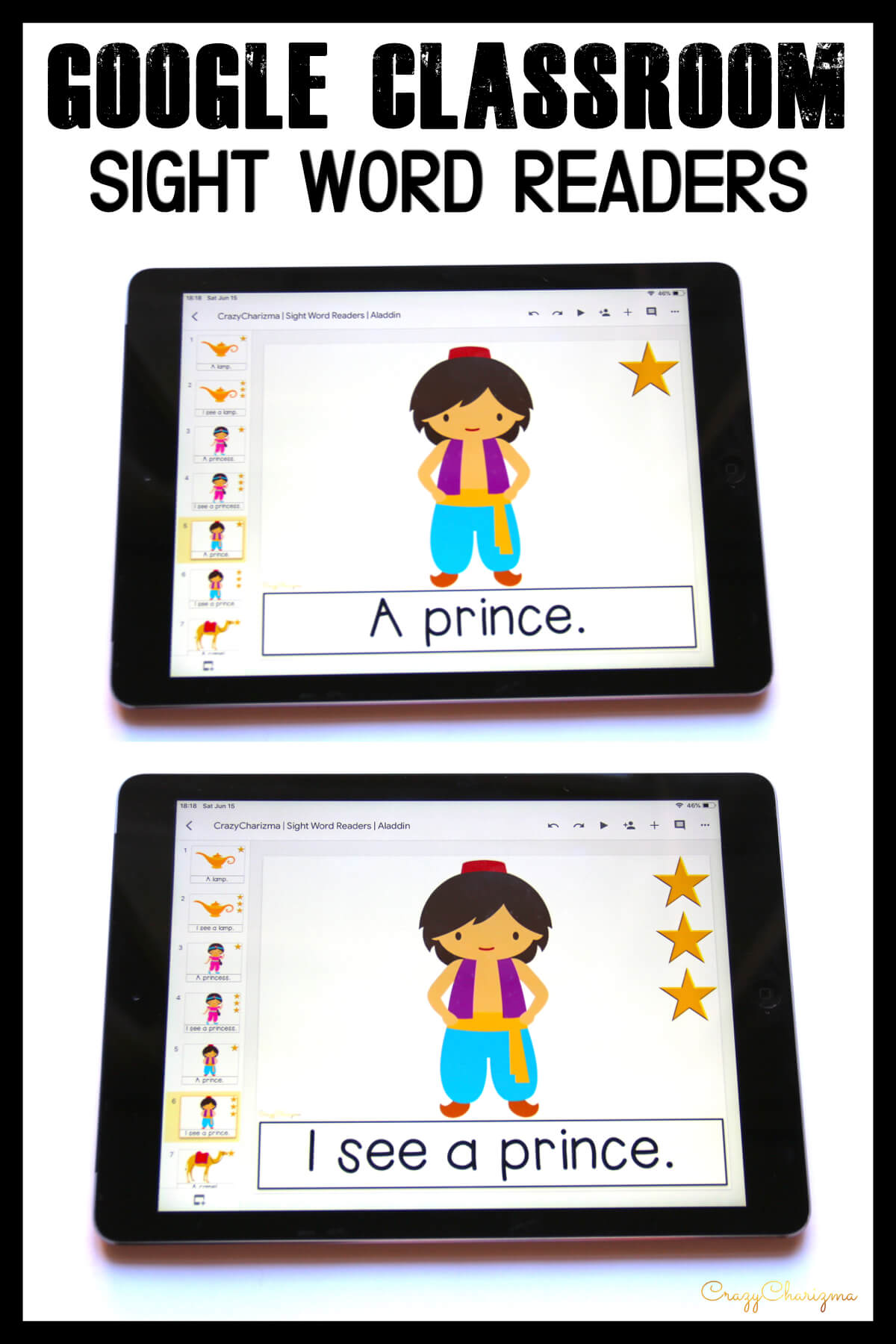 Looking for engaging sight word readers for kindergarten? Engage kids with sight words and desert adventures. Use as paperless practice for Google Classroom or print and read!