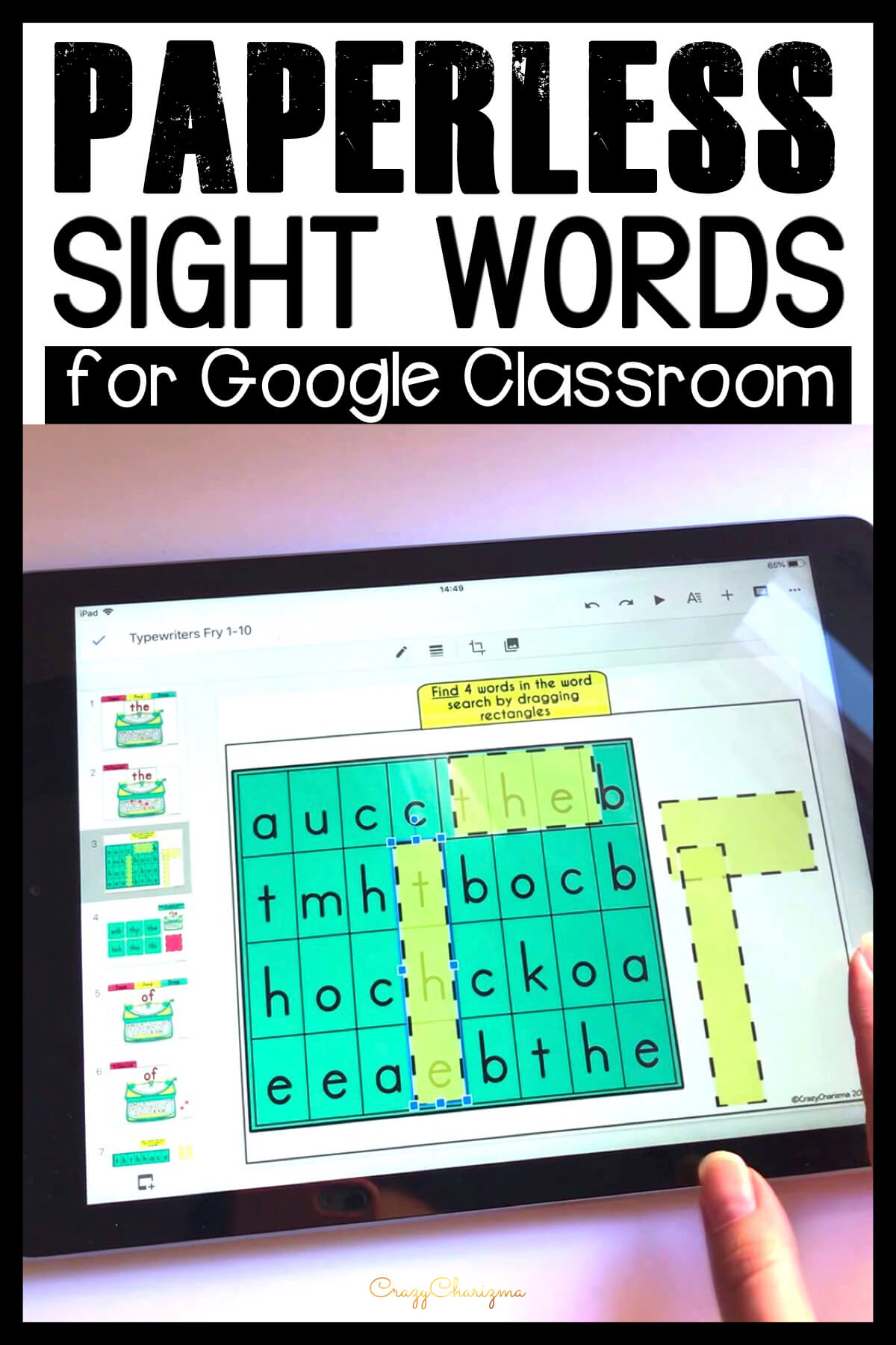 Want to try games for Google Classroom? Need a quick solution to practice sight words and CVC words? Grab this starter kit with interactive slides perfect for iPads, Chromebooks, laptops and tablets!