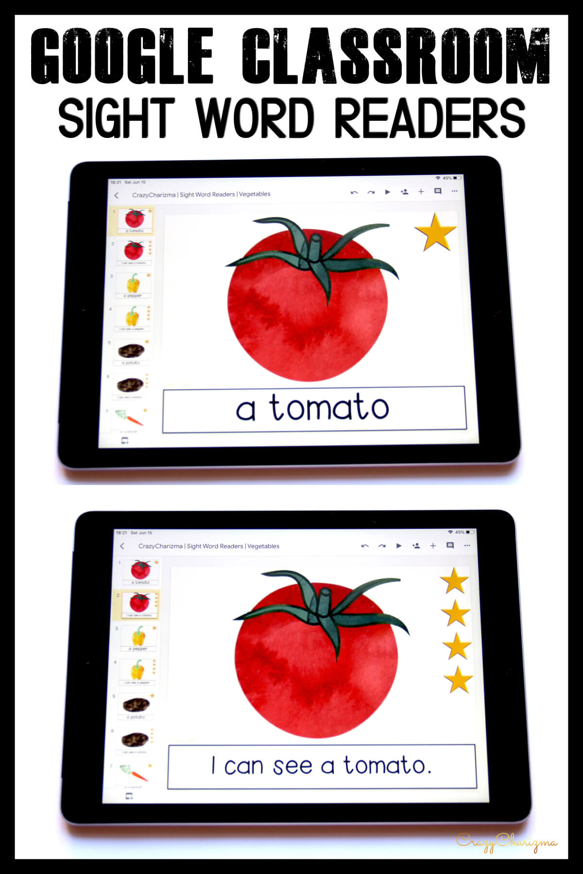 Love using sight word readers with kids? How about both paperless and printables sight word books? They are perfect for Google Classroom: use on iPads, Chromebooks, tablets and laptops. Or just print and use!