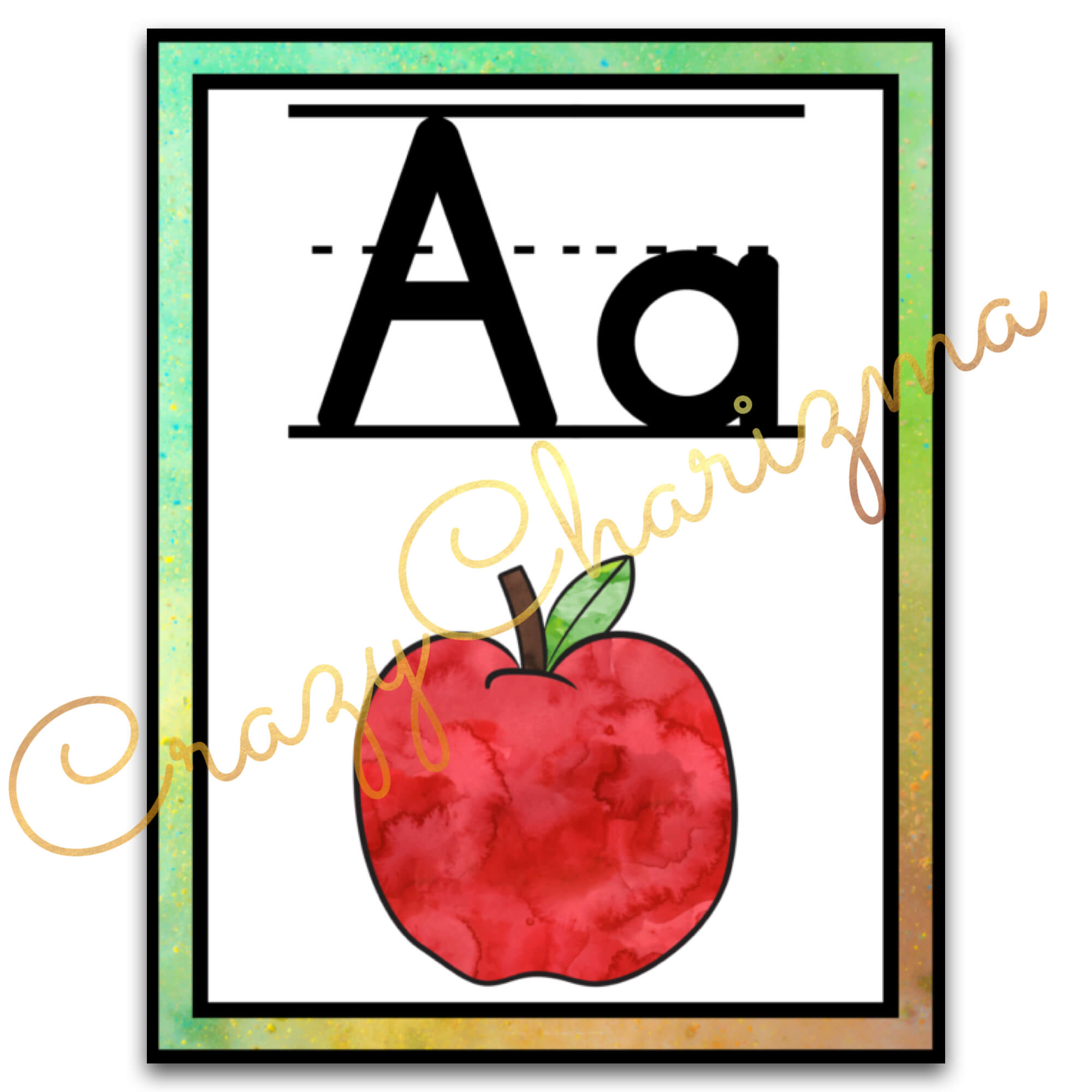 Looking for bright and clear alphabet posters? Spice your classroom with this visually appealing SPLASH classroom decor!