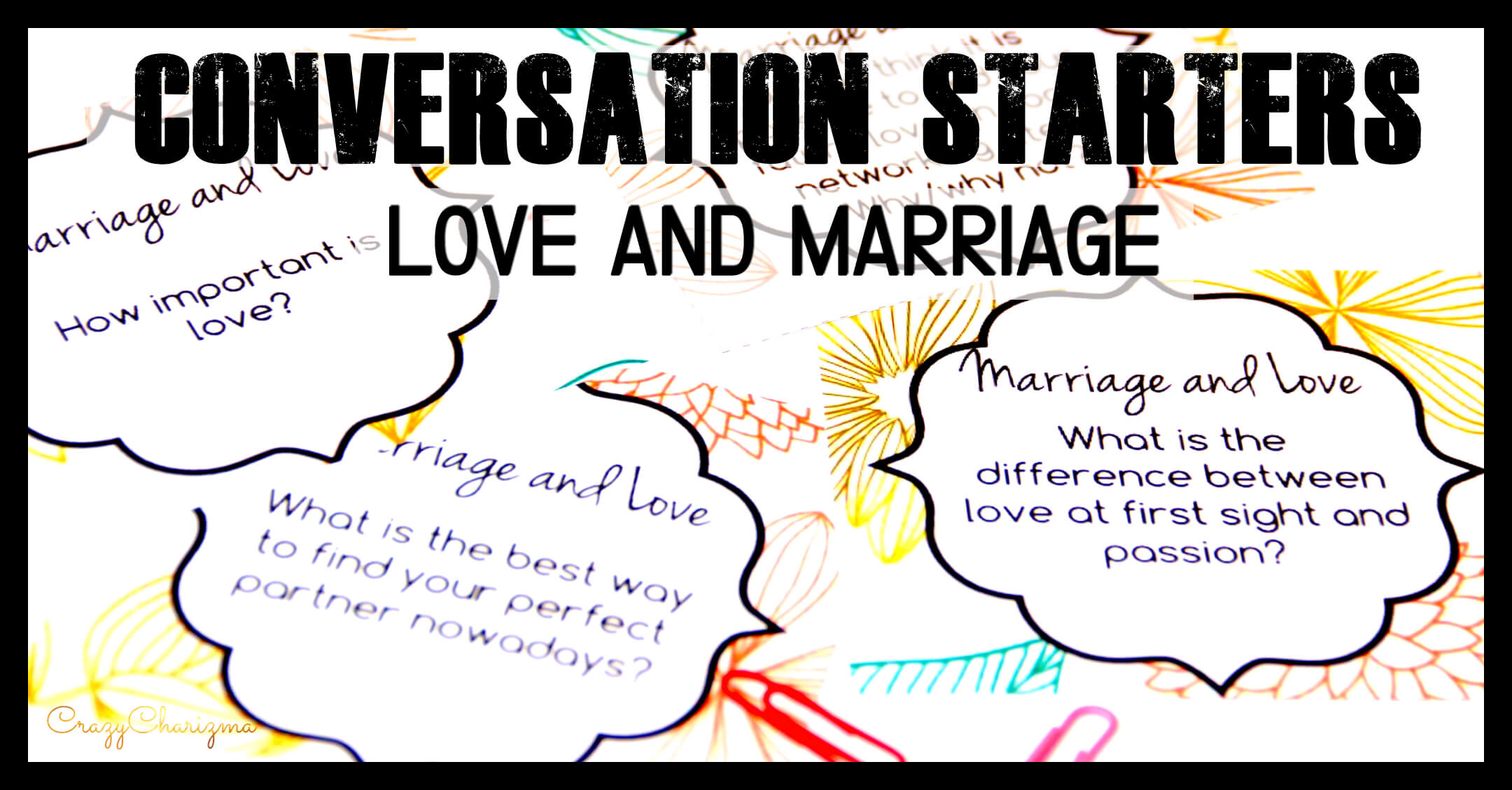 discussion questions about love and relationships