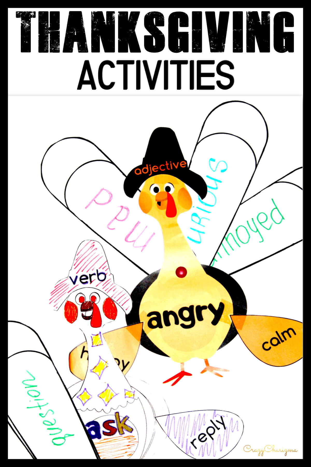 Do you need to practice various synonyms and it's November? Then use these turkeys and practice not only synonyms, but also opposites with your students! They will love these interactive and engaging activities.