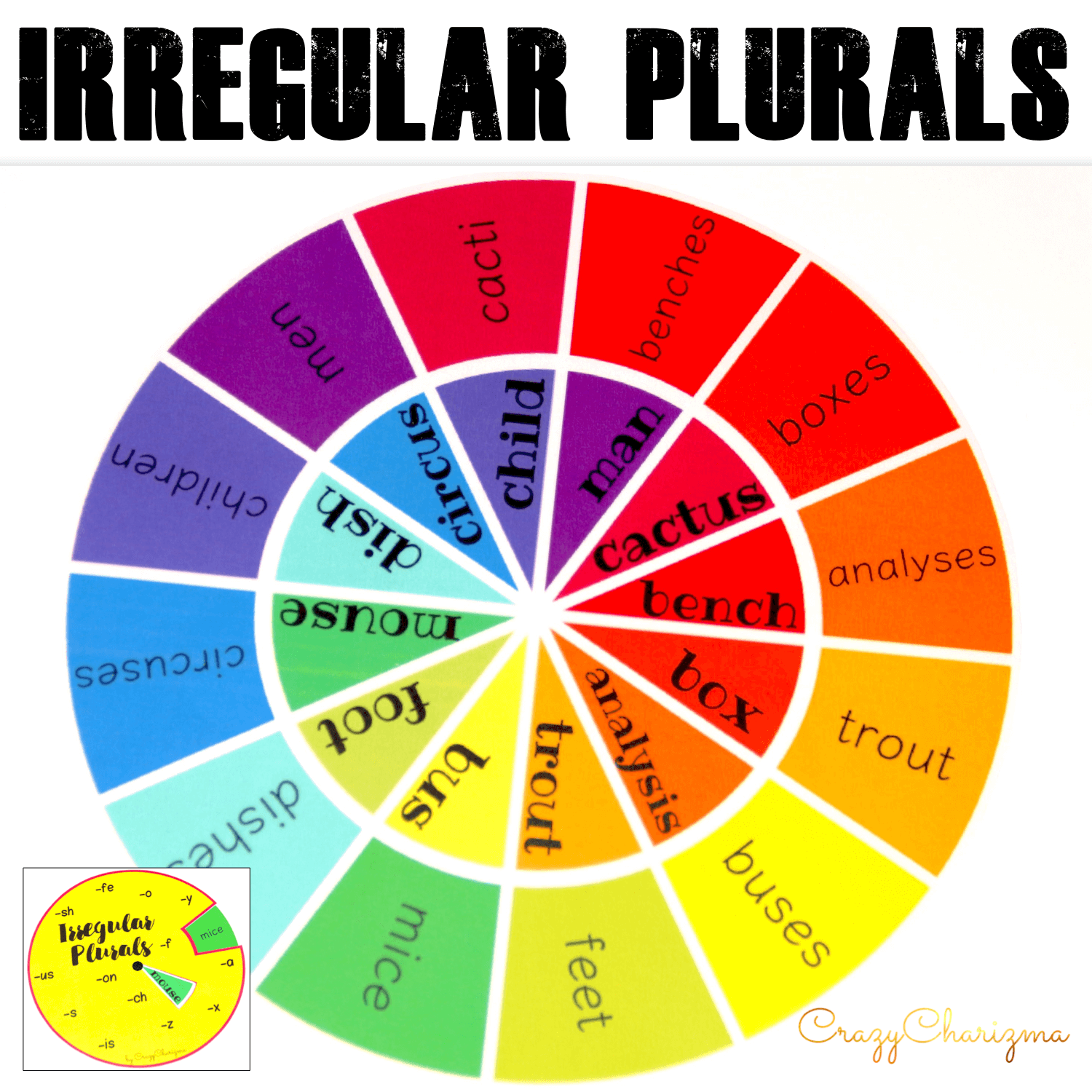 Irregular Plural Nouns Games