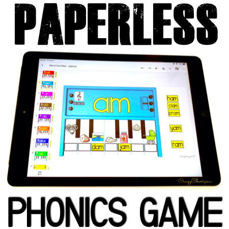 Try PAPERLESS resources and start using Google Classroom in kindergarten today. Get tons of Google Slides to practice sight words, phonics, CVC and CVCe words. Use ALL YEAR AROUND.