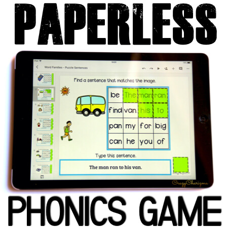 Google Classroom Activities for Kindergarten. Phonics Words Games. Get fun phonics practice! Kids will find sentences, build them and use images as visual help. Also, kids will practice typing skills. These activities are perfect for Google Classroom and Google Slides!
