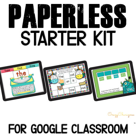 Want to try games for Google Classroom? Need a quick solution to practice sight words and CVC words? Grab this starter kit with interactive slides perfect for iPads, Chromebooks, laptops and tablets!