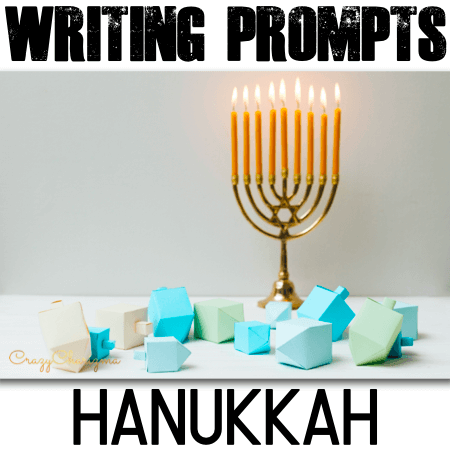 Looking for engaging Hanukkah writing prompts? Students will think and write about all things Hanukkah: how to celebrate Hanukkah, its traditions and food, symbols of Hanukkah (menorah, dreidel, gelt) and much more!