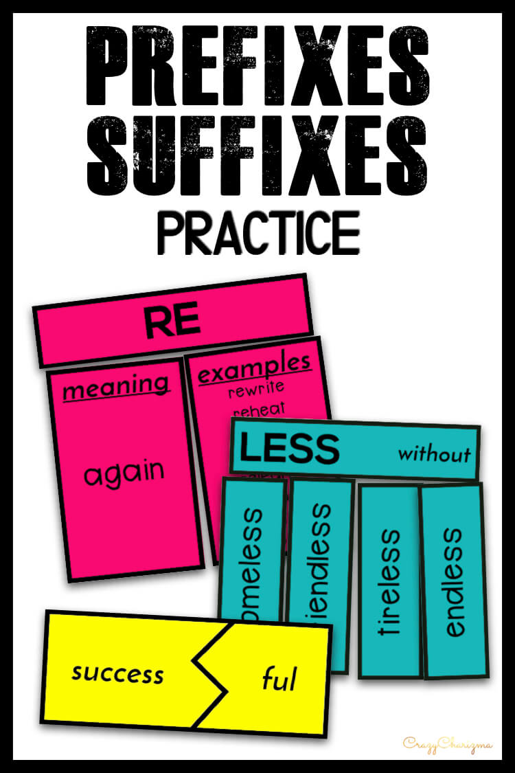 Prefixes and suffixes can be tricky and challenging for students. But they shouldn't be! Use these fun puzzles for at least 4 weeks (or every time your kids ask for them!). Students will play with prefixes/suffixes, their meanings, and word examples.