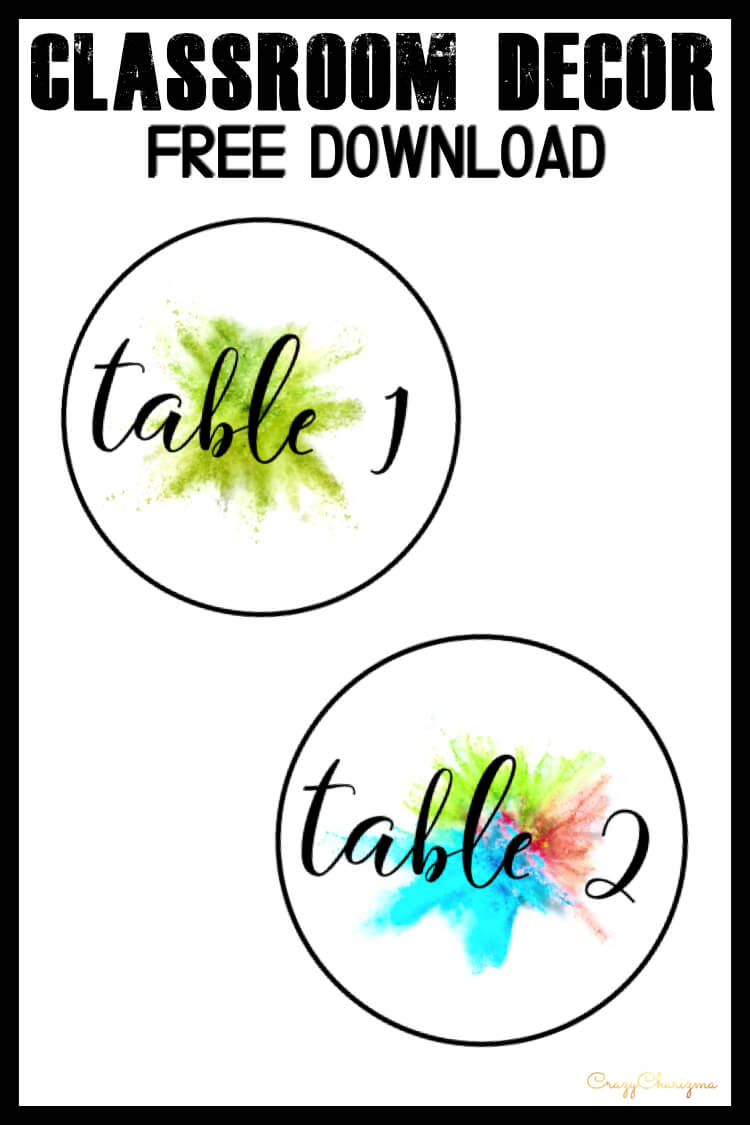 Looking for bright and clear classroom decor labels? Spice your classroom with this visually appealing classroom decor!