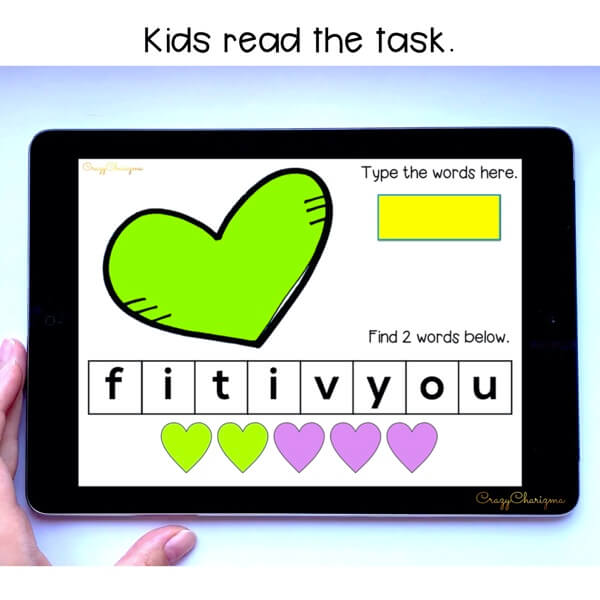 Need engaging Valentine's Day activities for kindergarten? Have fun practicing sight words and let kids engage with reading high-frequency words. This paperless set is perfect for Google Classroom and Google Slides.