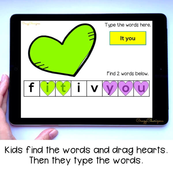 Need engaging Valentine's Day activities for kindergarten? Have fun practicing sight words and let kids engage with reading high-frequency words. This paperless set is perfect for Google Classroom and Google Slides.