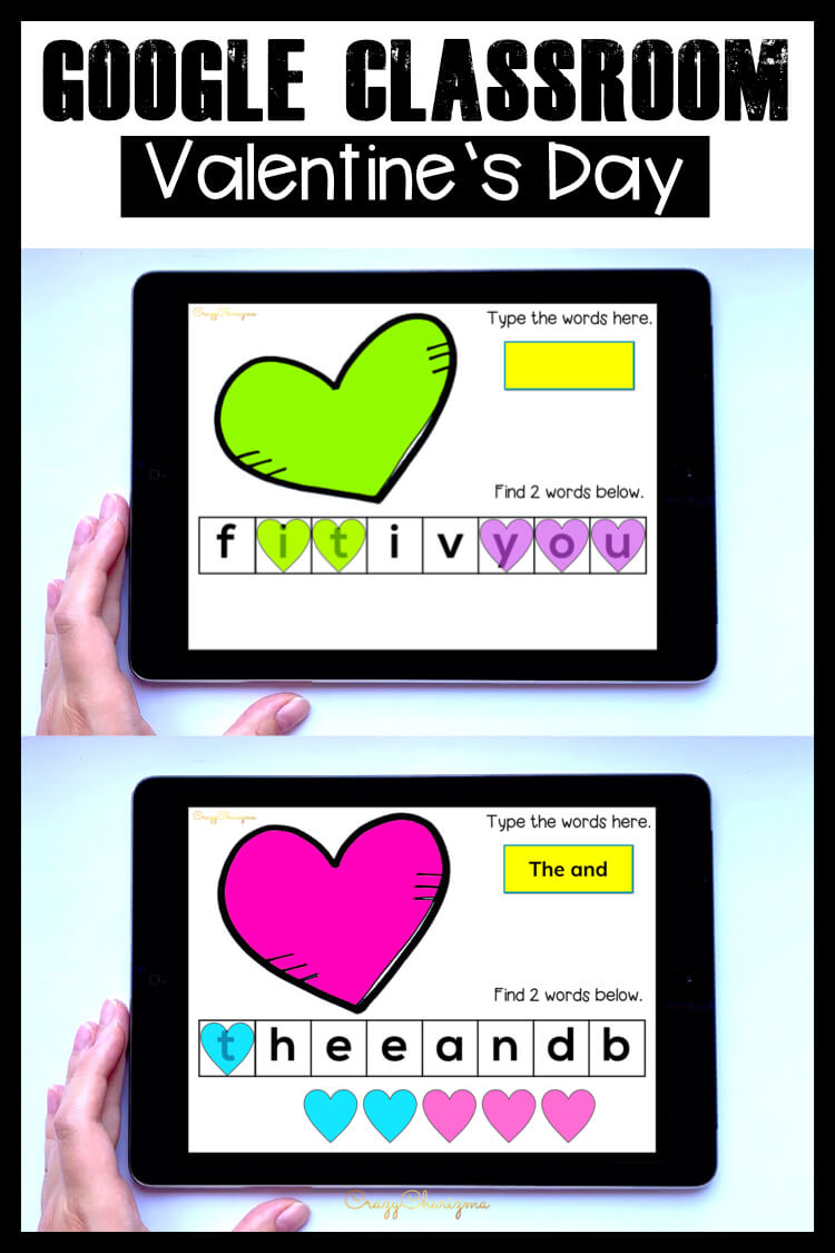 Valentine S Day Activities For Google Classroom
