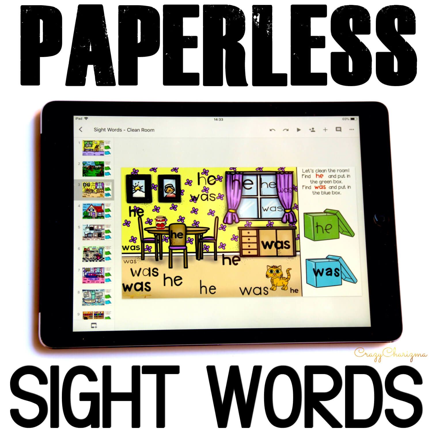 Do you need a new way to teach sight words in kindergarten? Check out Google Slides and Google Classroom activities! Get kids engaged and let them play with sight words!