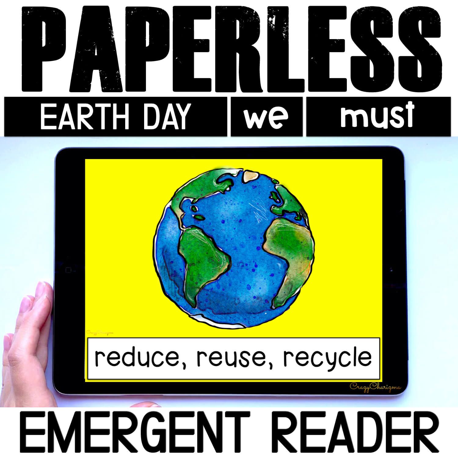 Looking for an engaging emergent reader for preschool and kindergarten? Want to introduce Earth Day to kids? Read with this sight word reader! Use these Earth Day activities for Google Classroom or print and read! Great as a guided reader or for individual practice.