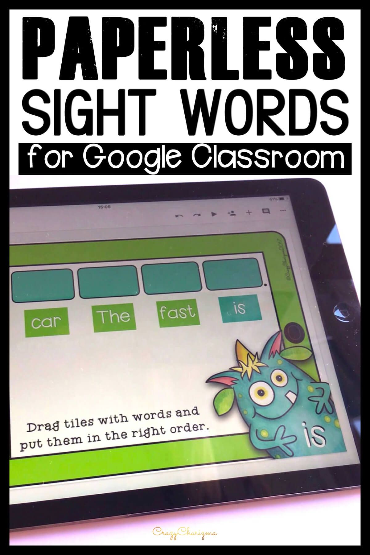 Want to try games for Google Classroom? Need a quick solution to practice sight words and CVC words? Grab this starter kit with interactive slides perfect for iPads, Chromebooks, laptops and tablets!