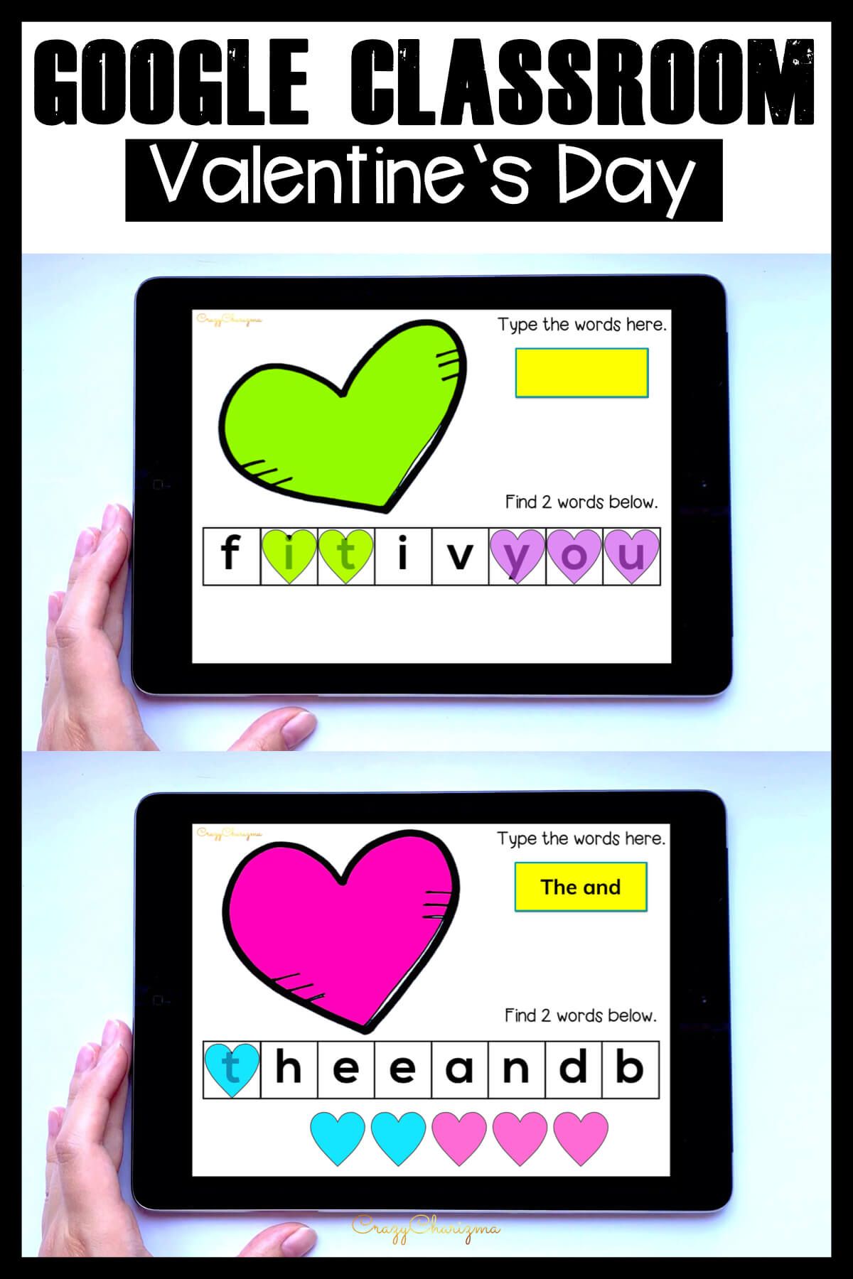 Need engaging Valentine's Day activities for kindergarten? Have fun practicing sight words and let kids engage with reading high-frequency words. This paperless set is perfect for Google Classroom and Google Slides.