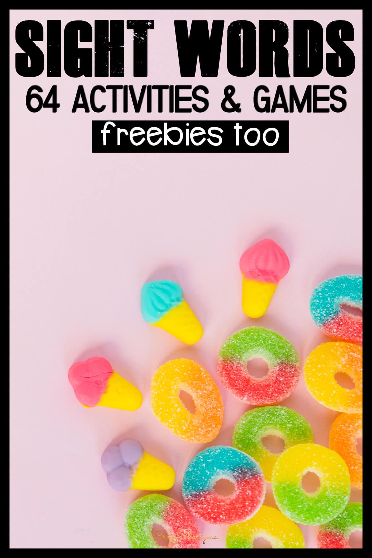 64 Sight Word Games and Worksheets
