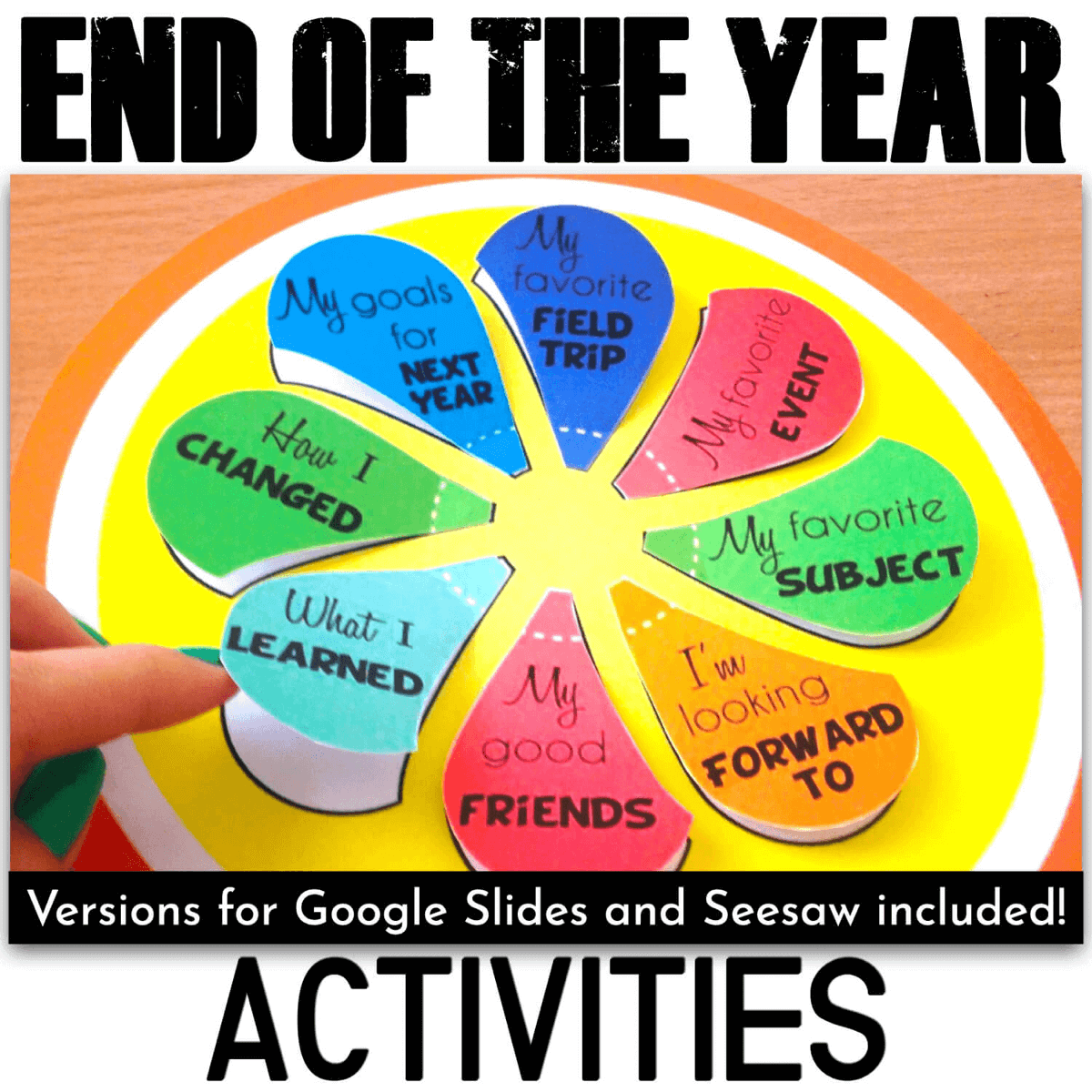 I bet you're looking for some unique activities for The End of the Year? How about a craftivity, an interactive notebook and a lollipop combined together? This is something kids will never forget!