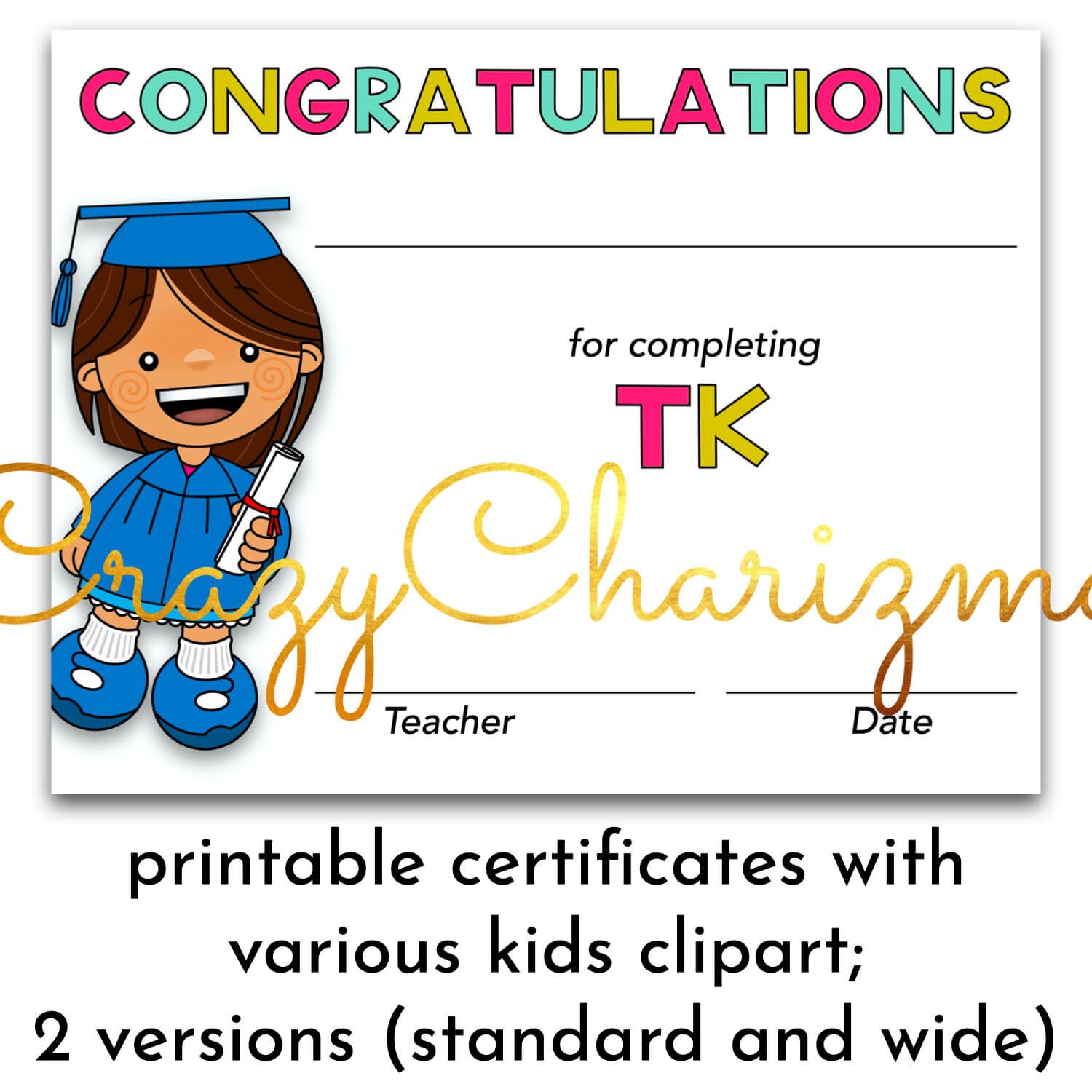 Are you looking for bright graduation certificates for your students? Do they need to be editable? Something perfect for the classroom and distance learning? You've found them!