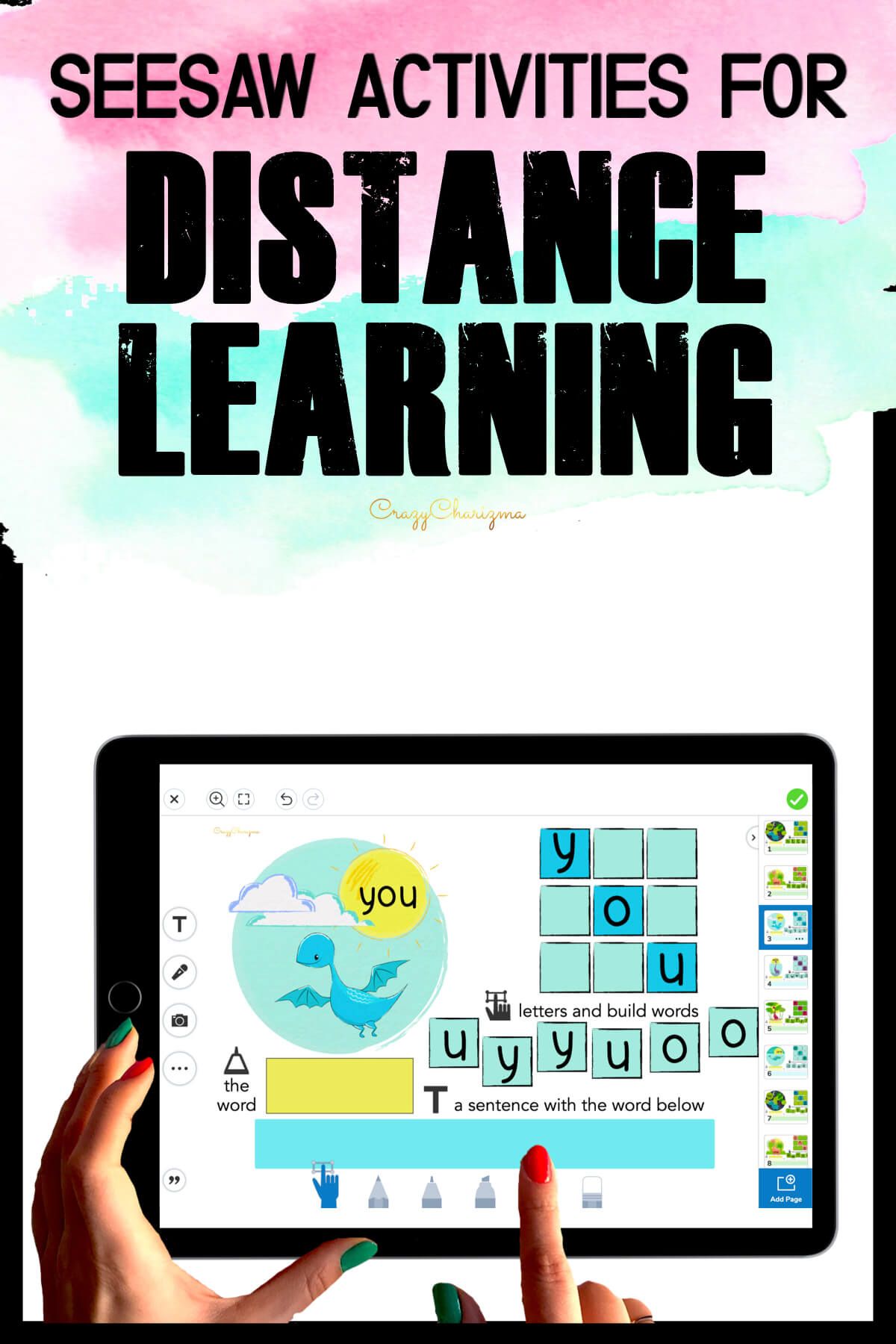 Need fun activities to use in Seesaw? Looking for engaging practice for distance learning? Try paperless sight words practice with dinos. Perfect for prek, kindergarten, first and second grade!