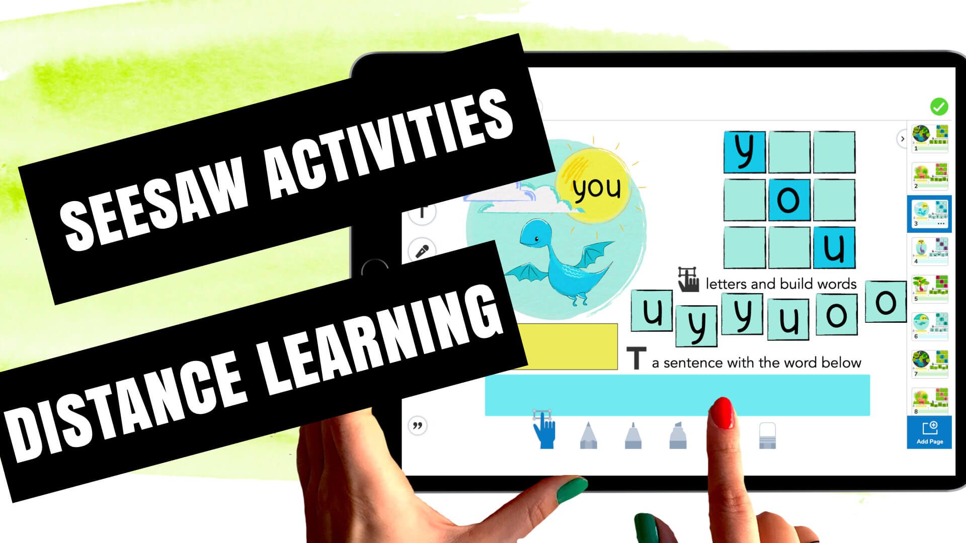 Seesaw Activities For Second Grade