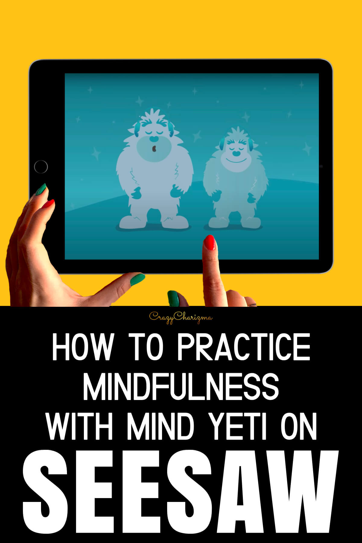 It's so important to teach students how to practice mindfulness in the classroom. It's even more important to learn how to do that during distance learning. With the videos and audio sessions from Mind Yeti, as well as activities in Seesaw, teachers and students can create a mindfulness practice together.