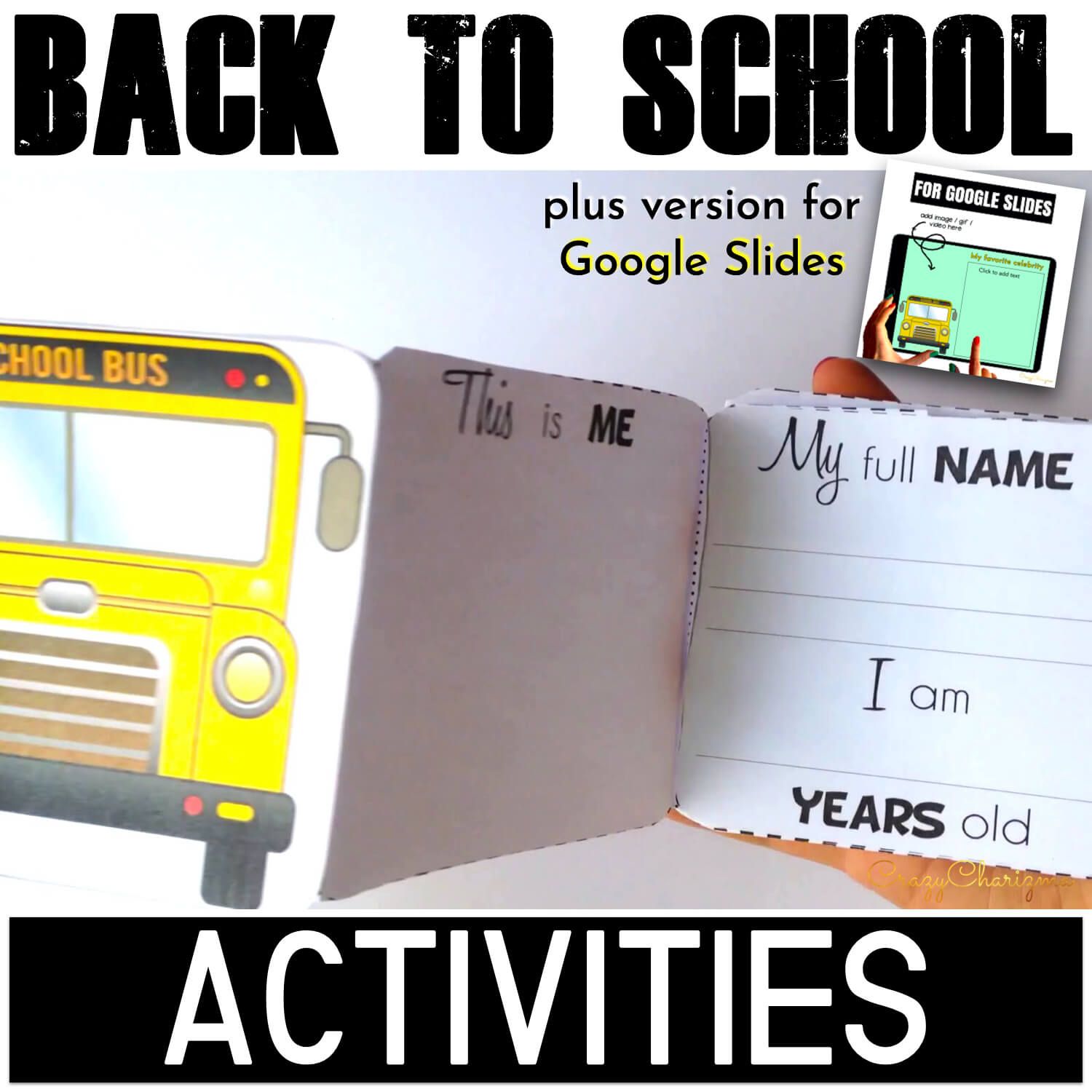 Would you like to have fun during Back To School lessons? Use these interactive BUSes. Kids of primary and elementary school will love to create a SMALL or a BIG BUS and practice writing.