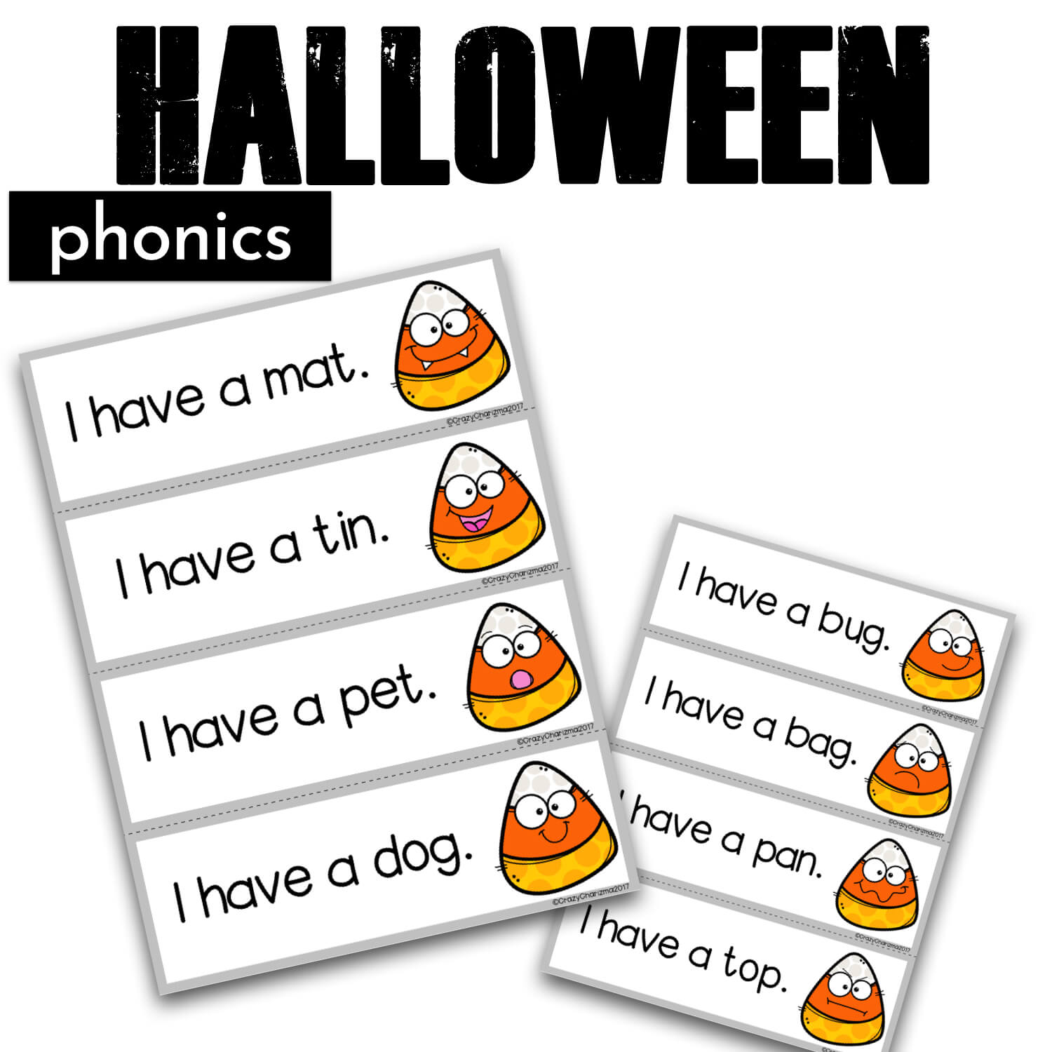 Free halloween phonics