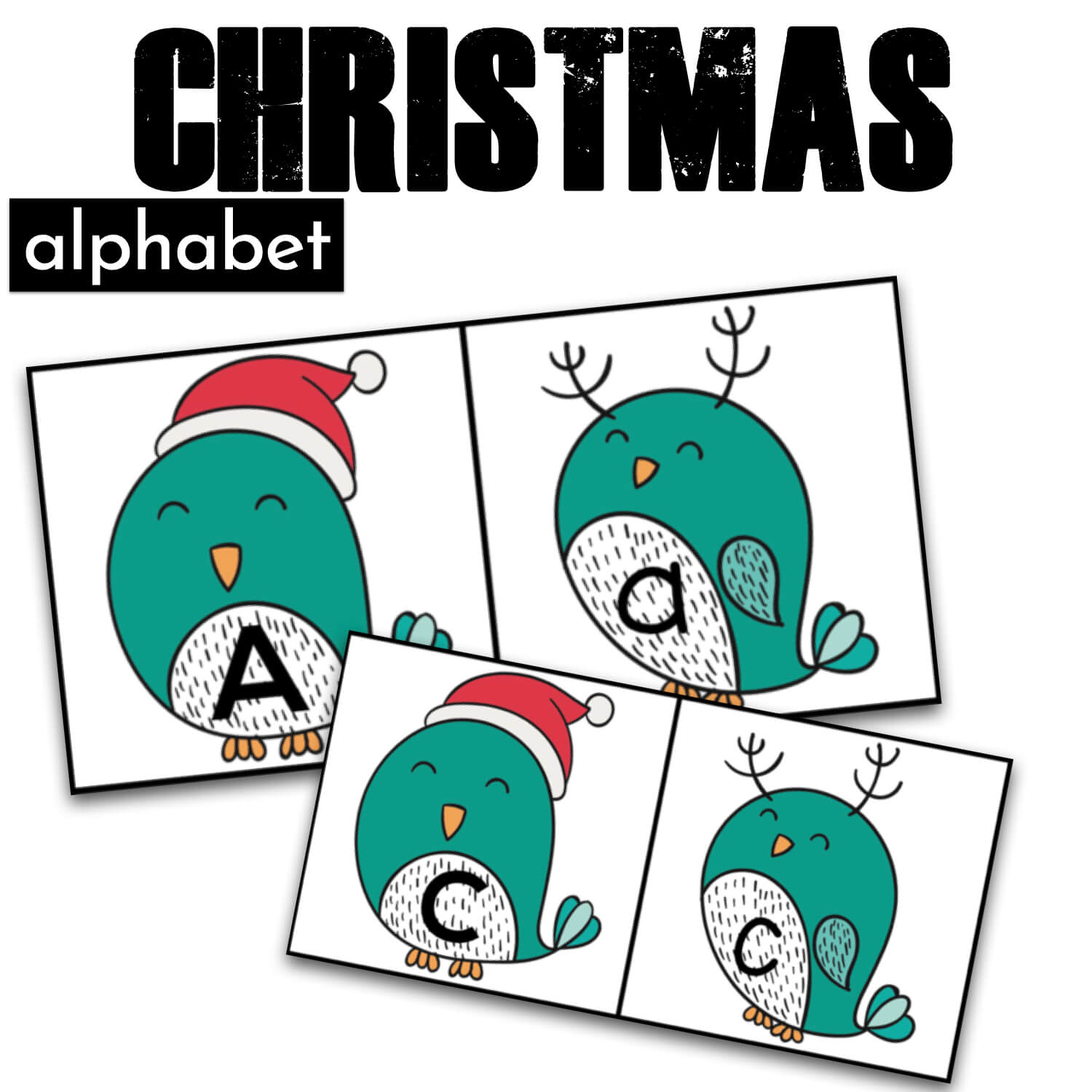 Free Christmas Alphabet