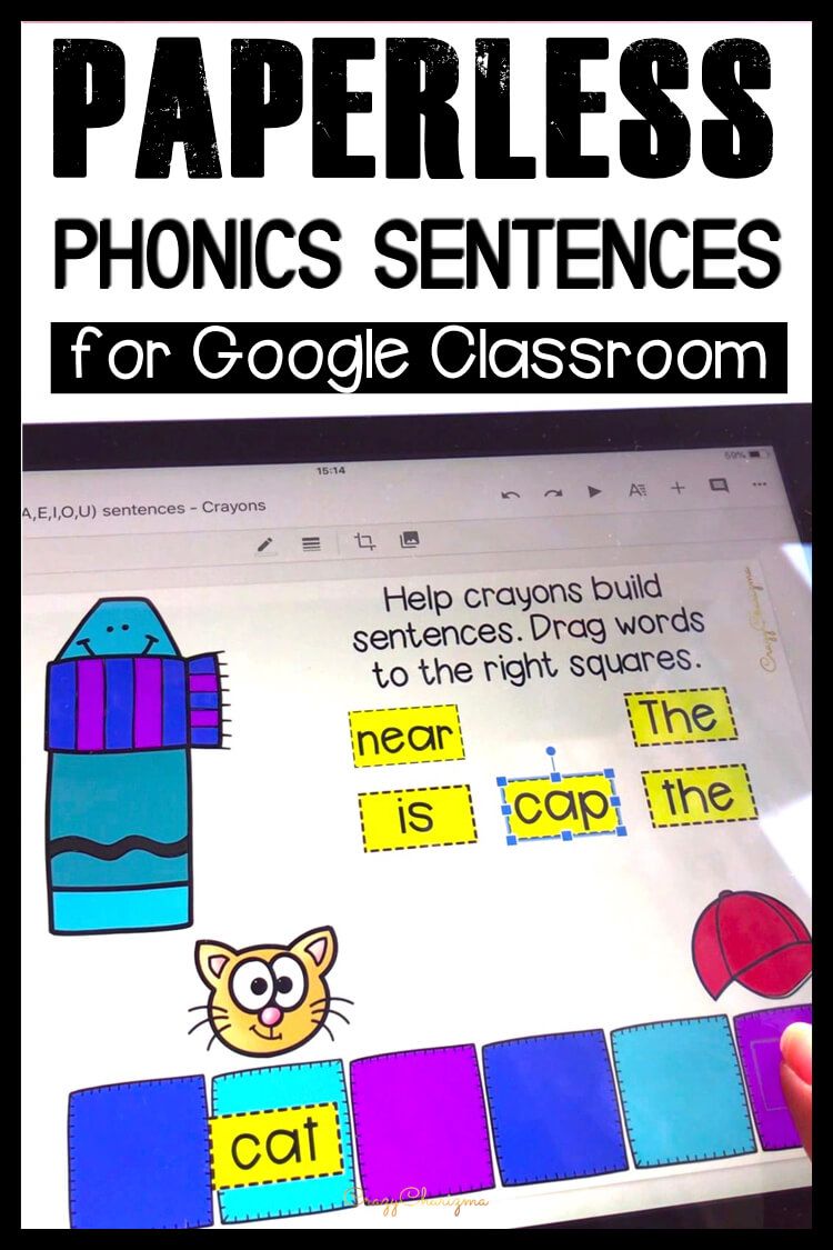 Are you looking for fun ways to practice sentence building during distance learning? Check out the bundle of Google Classroom activities with engaging ways to practice building sentences for kids!