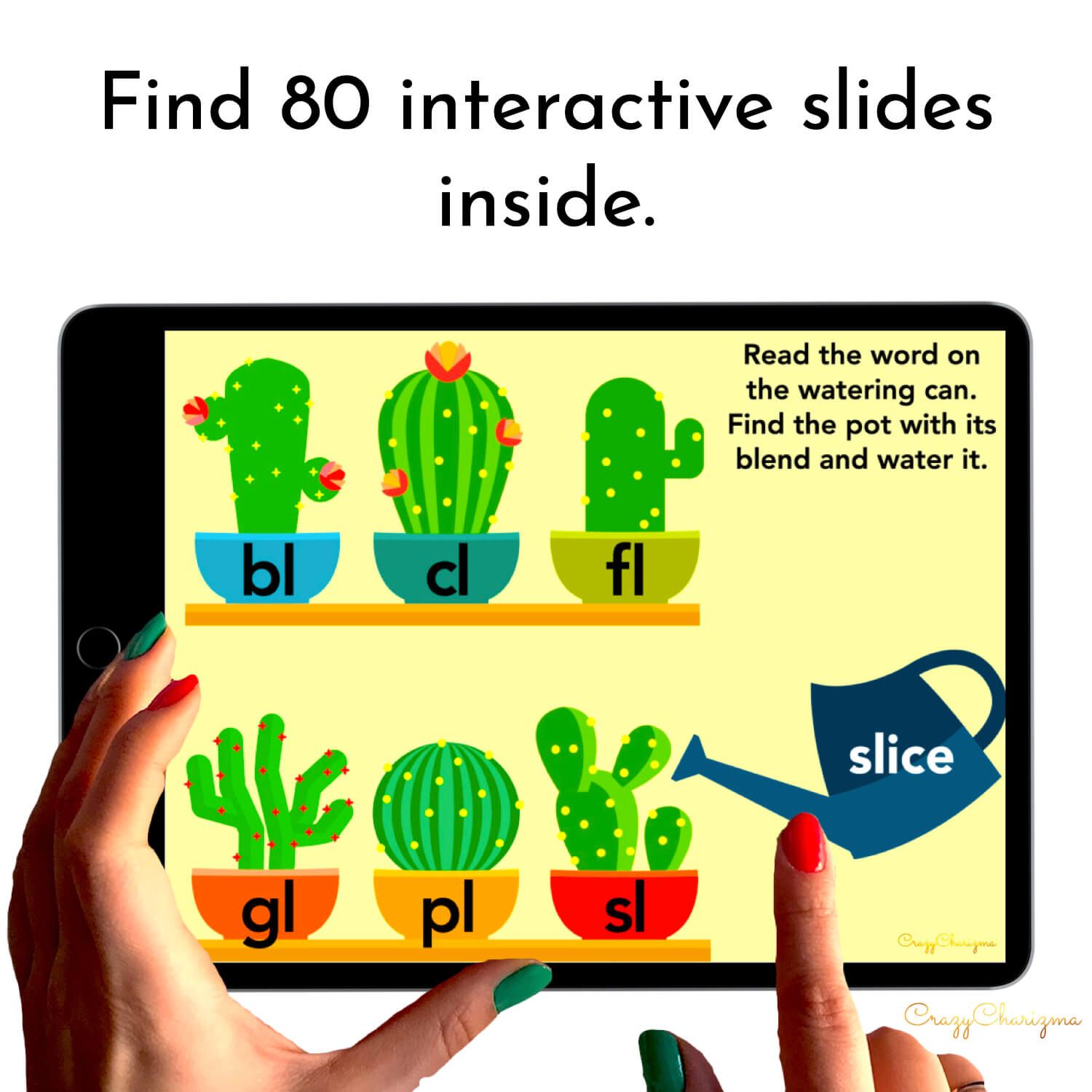 Need to practice beginning L BLENDS in a fun way? Check out these interactive slides for Google Classroom. Kids will read words on the watering can and "water" the correct pot (depending on the blend).
