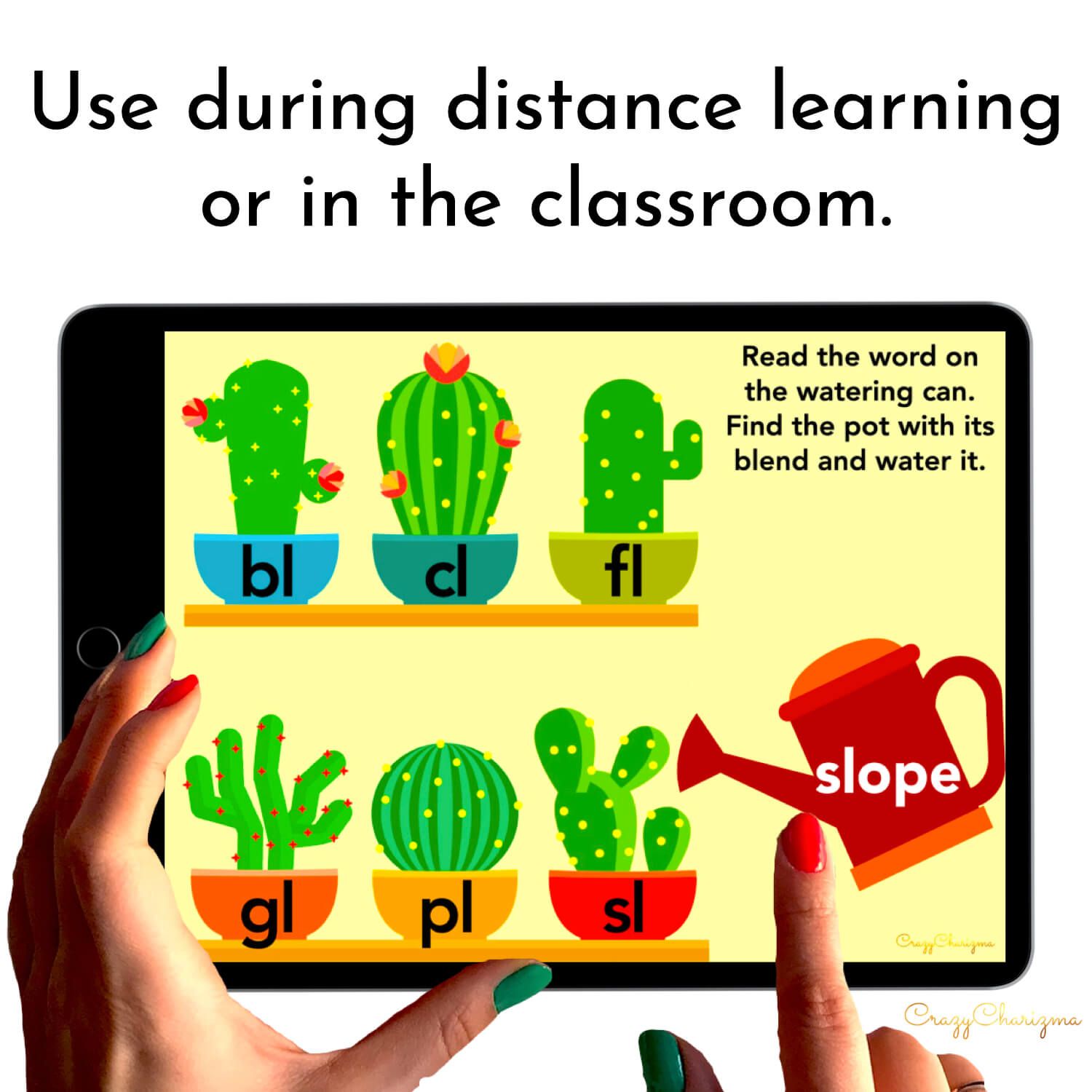 Need to practice beginning L BLENDS in a fun way? Check out these interactive slides for Google Classroom. Kids will read words on the watering can and "water" the correct pot (depending on the blend).