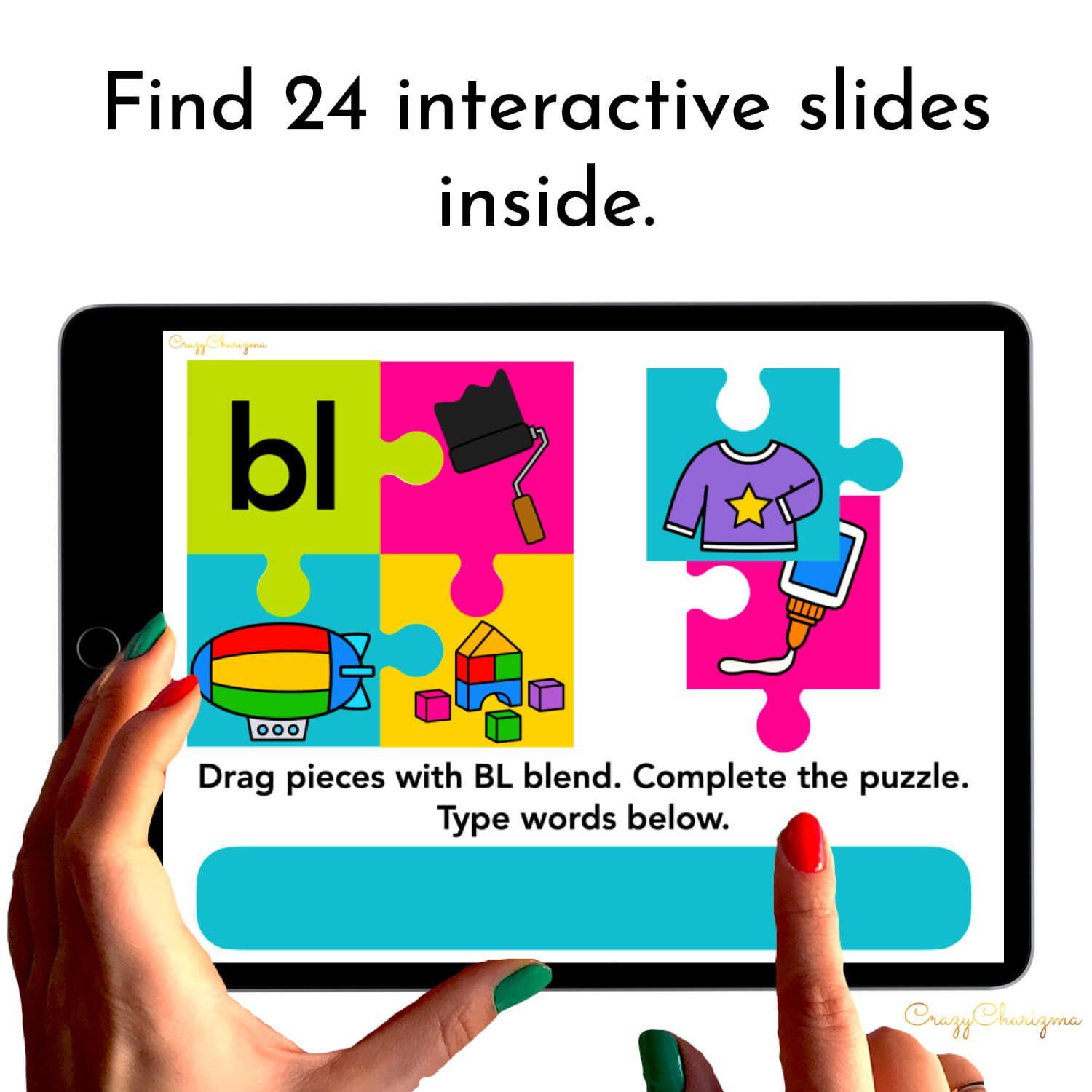 Need to practice beginning L BLENDS in a fun way? Check out these interactive puzzles for Google Classroom. Kids will match pieces of puzzles (images to the blend) and type the words.