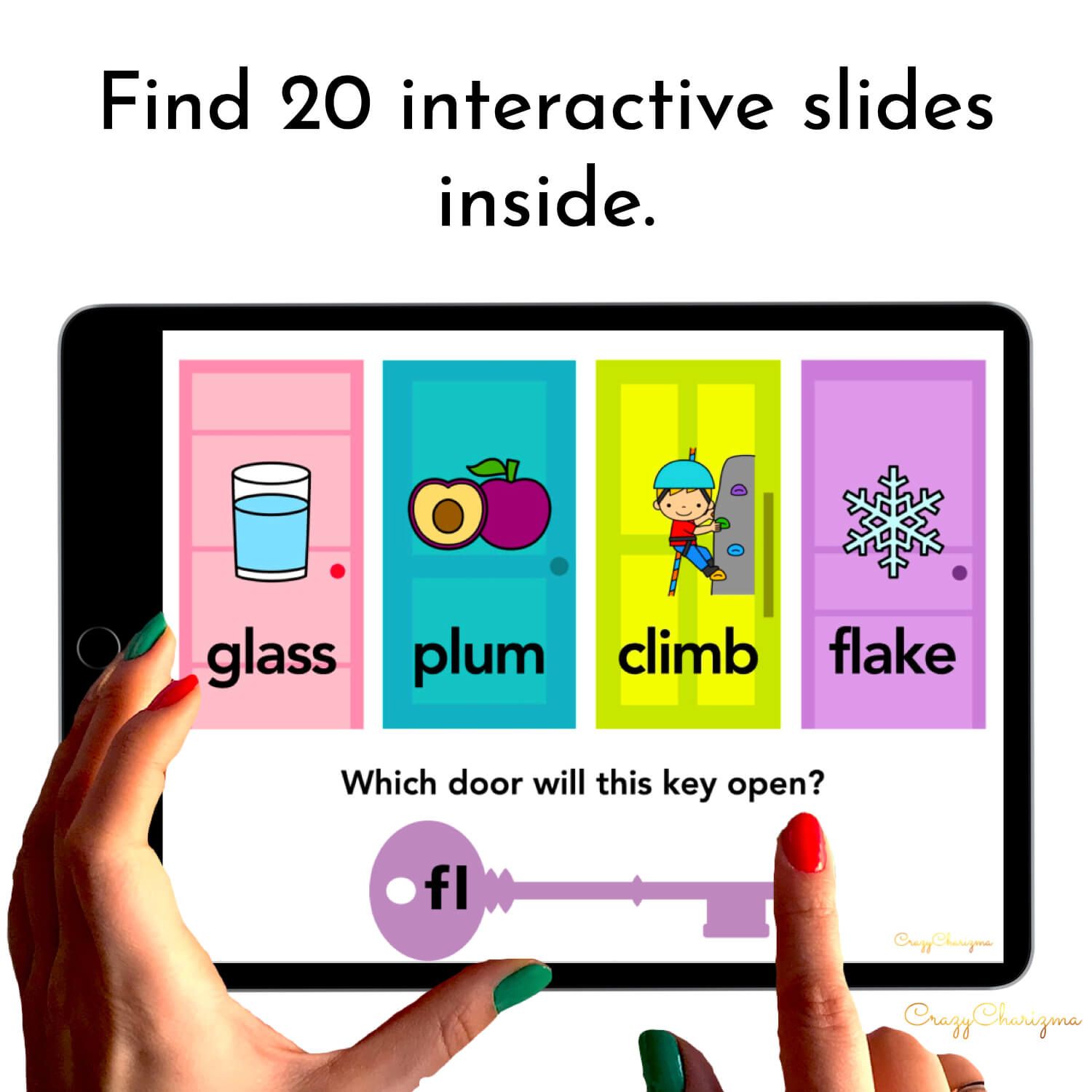 Need to practice beginning L BLENDS in a fun way? Check out these interactive slides for Google Classroom. Kids will read words on doors (images will help too) and drag the key with the blend to open the correct door.