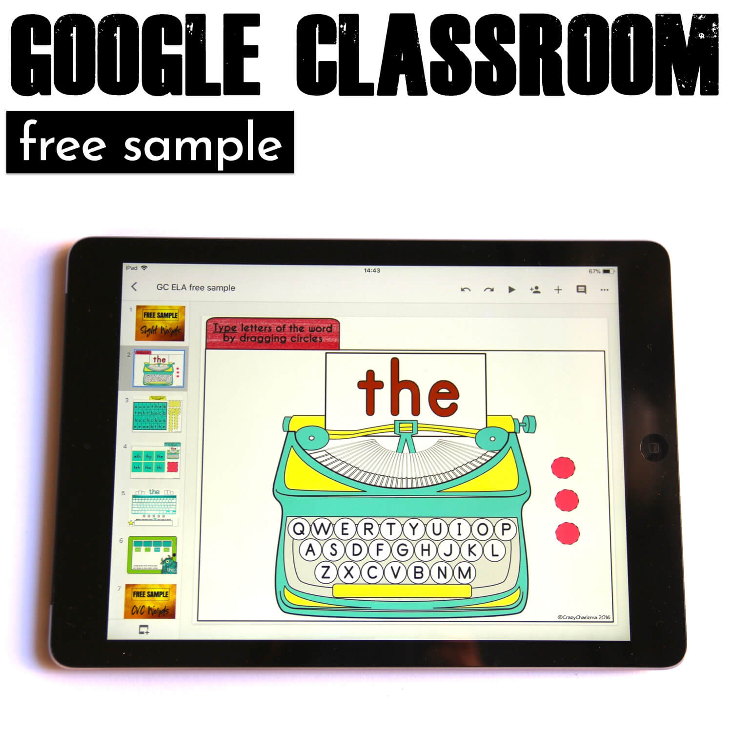 Free Google Classroom Activities