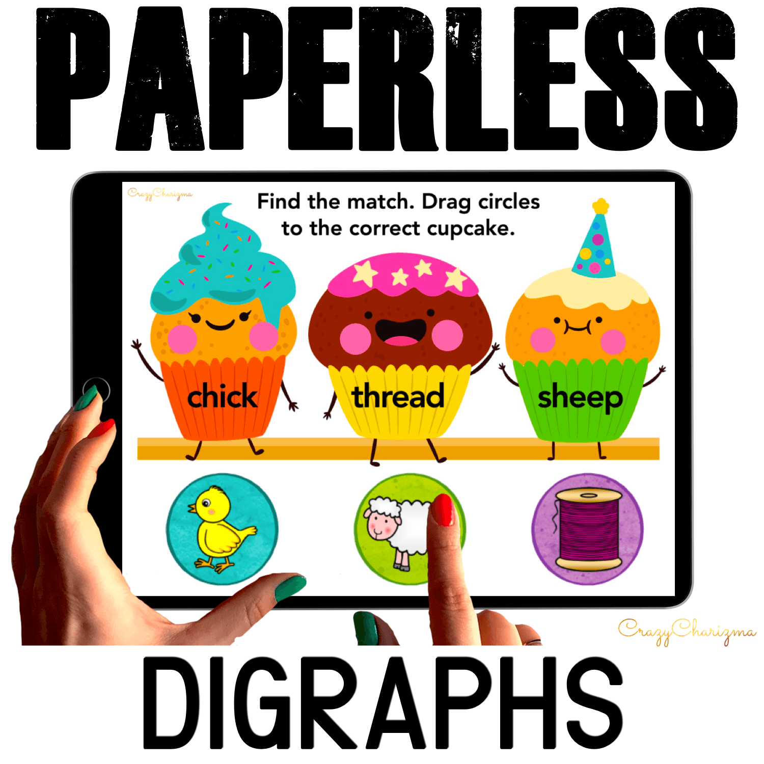 Need to practice beginning and ending digraphs CH, SH, TH in a fun way? Check out these interactive slides for Google Classroom. Kids will match images with words.