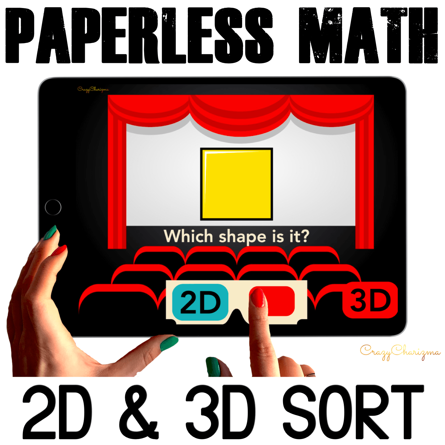 Need an engaging 2d and 3d shape sort practice? Have fun with this Google Slides set. Perfect to use for centers, assessment, independent practice, early finishers, homework, group work, as well as during distance learning or hybrid.